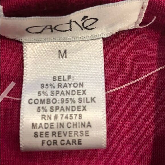 🎉1 hr sale 🎉 Cache silk Dressy top - Picture 7 of 9